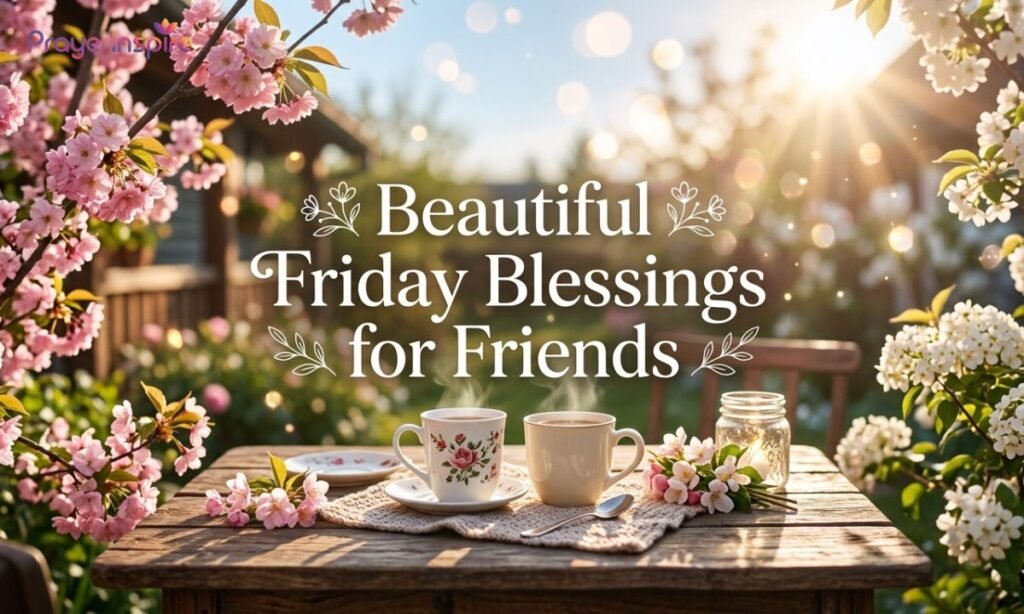 Beautiful Friday Blessings for Friends