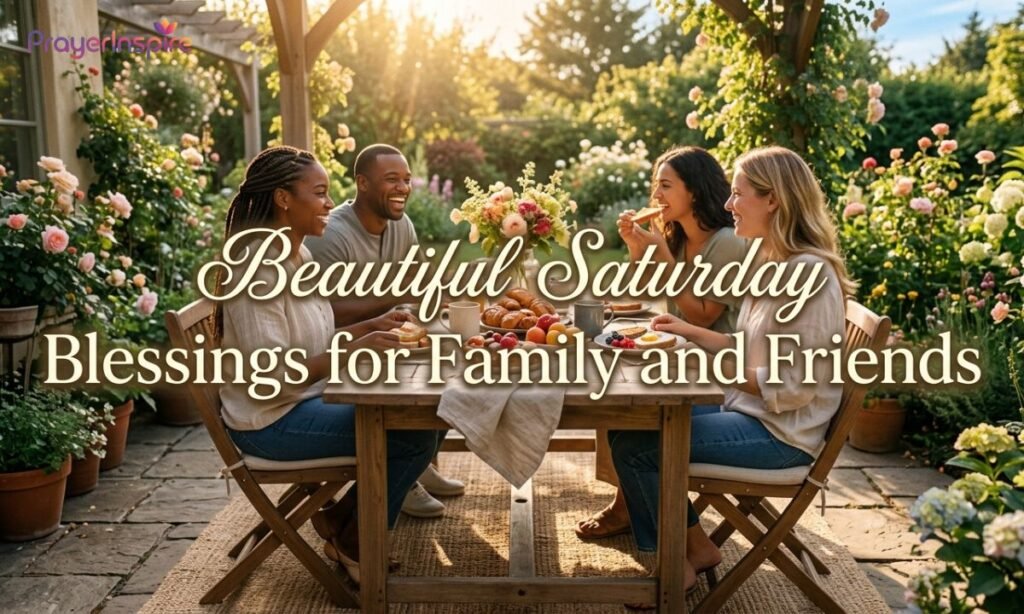 Beautiful Saturday Blessings for Family and Friends
