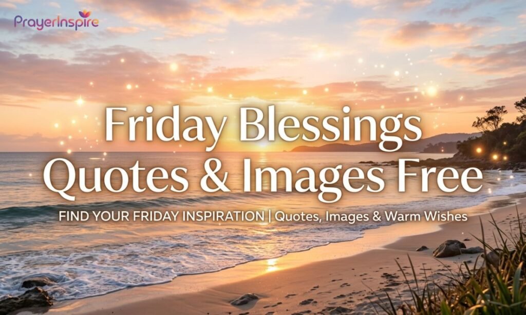 Friday Blessings Quotes & Images Free