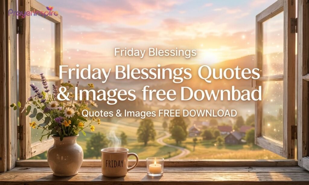 Friday Blessings Quotes & Images free Download