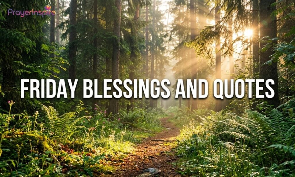 Friday Blessings and Quotes