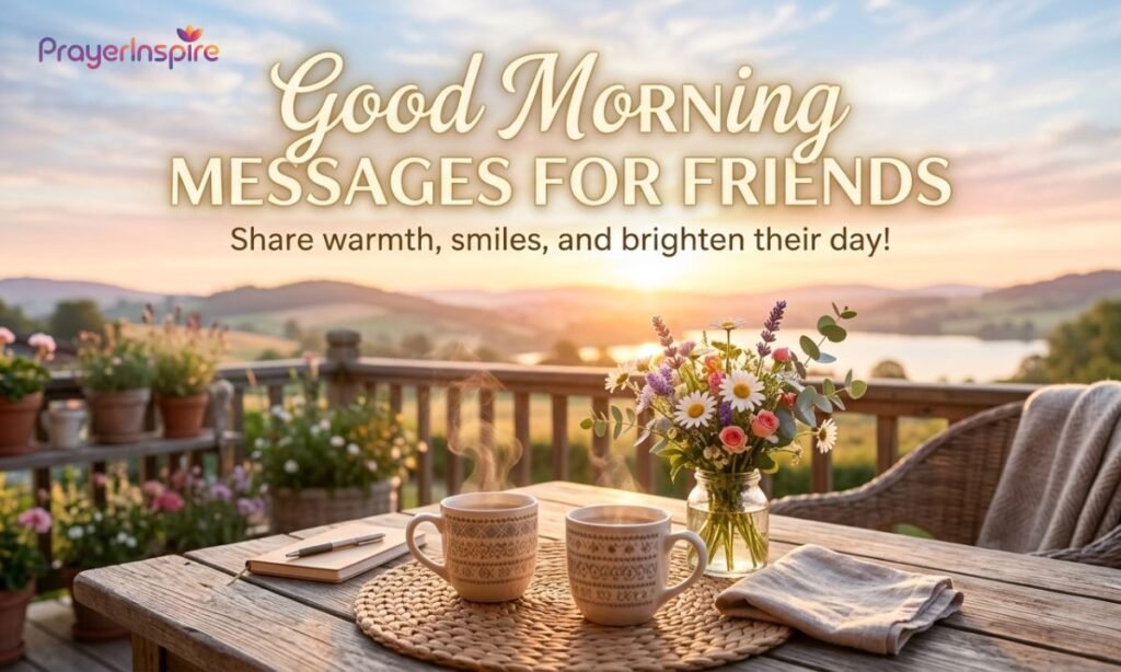 Good Morning Messages for Friends