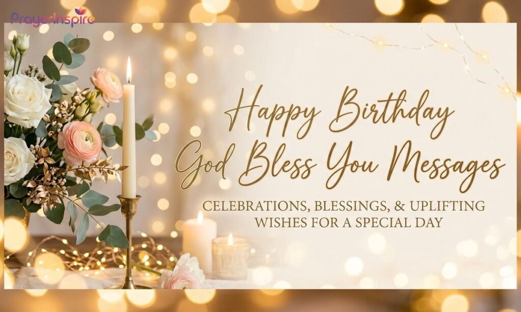 Happy Birthday God Bless You Messages
