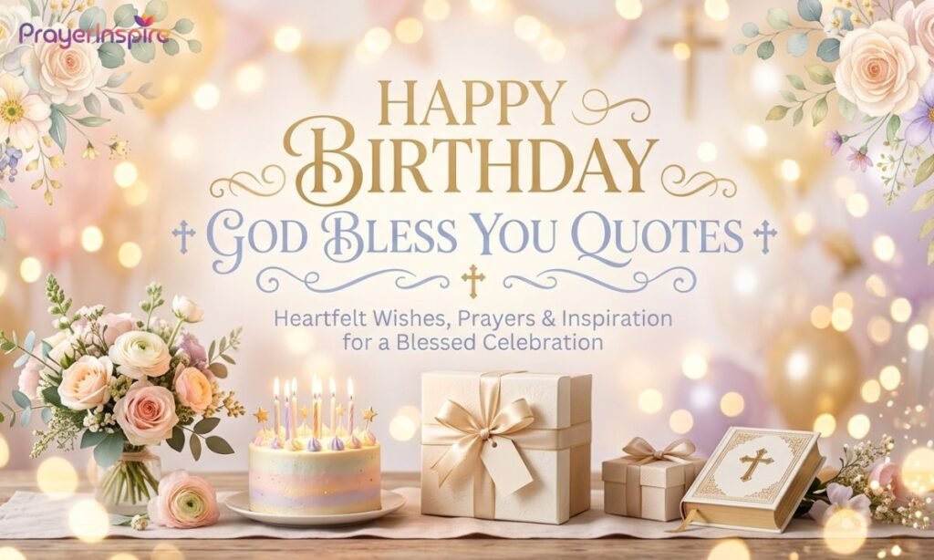 Happy Birthday God Bless You Quotes