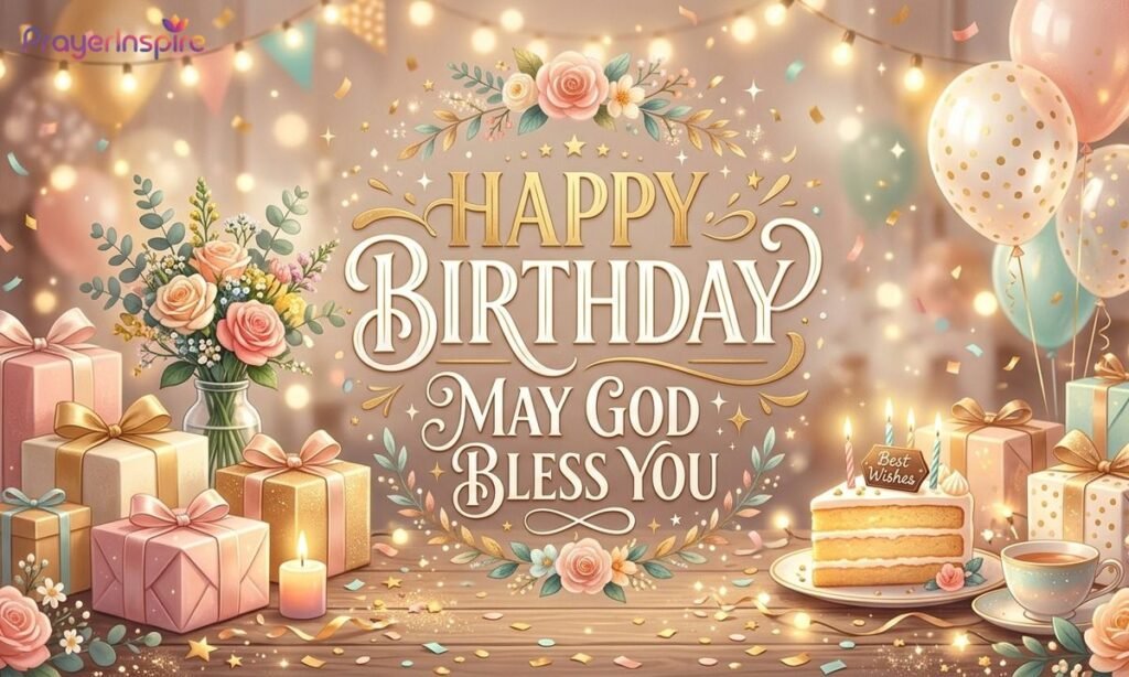 Happy Birthday May God Bless You