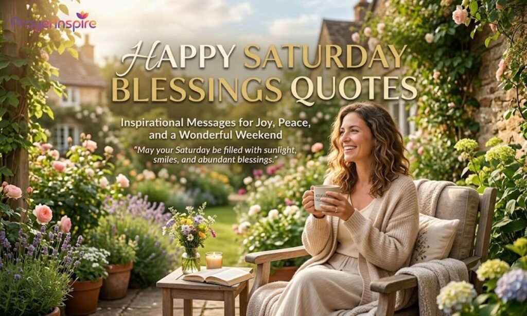 Happy Saturday Blessings Quotes