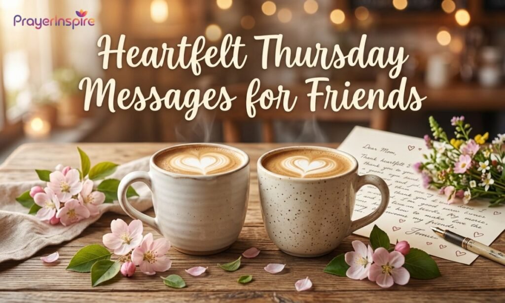 Heartfelt Thursday Messages for Friends