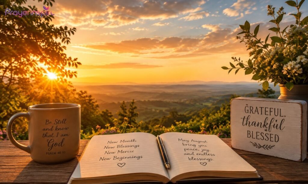 Inspirational August Blessings