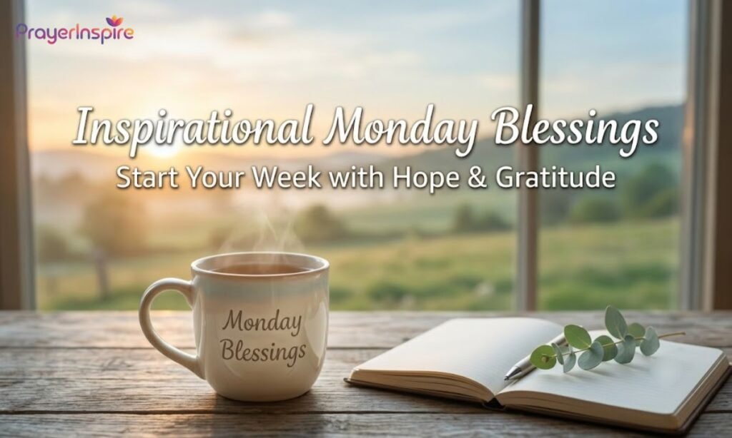 Inspirational Monday Blessings