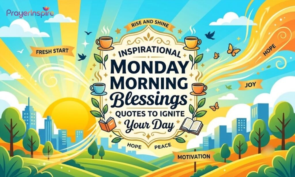 Inspirational Monday Morning Blessings Quotes to Ignite Your Day