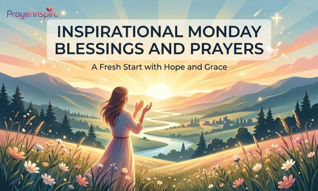 Inspirational monday blessings and prayers