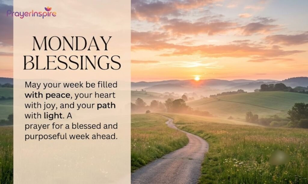 Monday Blessings Images with Prayers