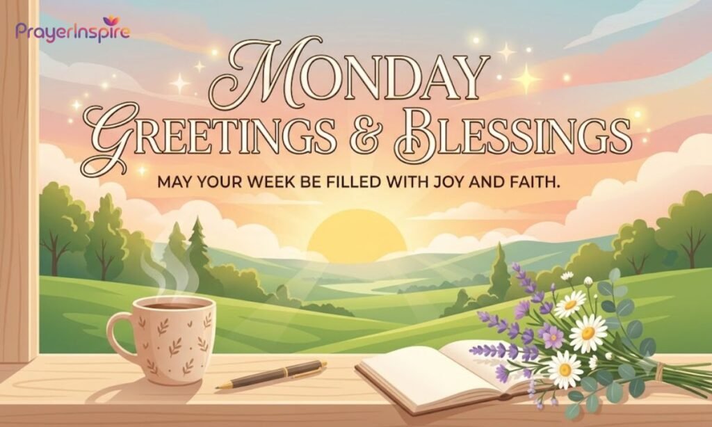 Monday Greetings and Blessings