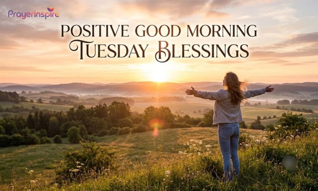 Positive Good Morning Tuesday Blessings