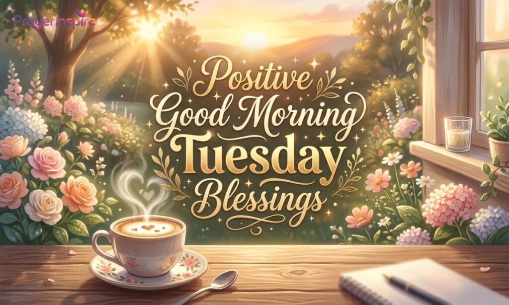 Positive Good Morning Tuesday Blessings Images