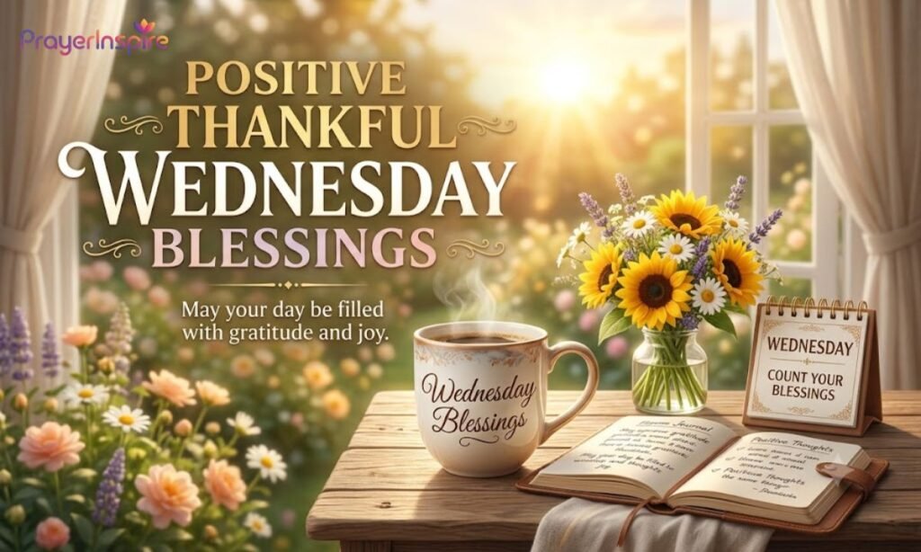 Positive thankful Wednesday blessings