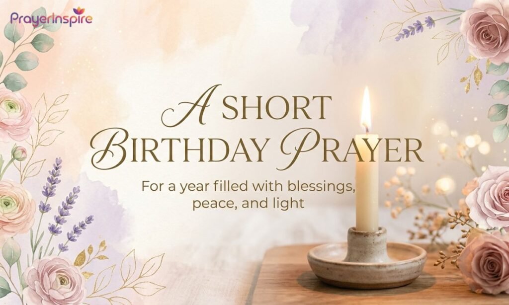 Short Birthday Prayer