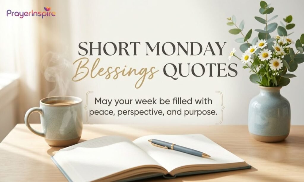 Short Monday Blessings Quotes