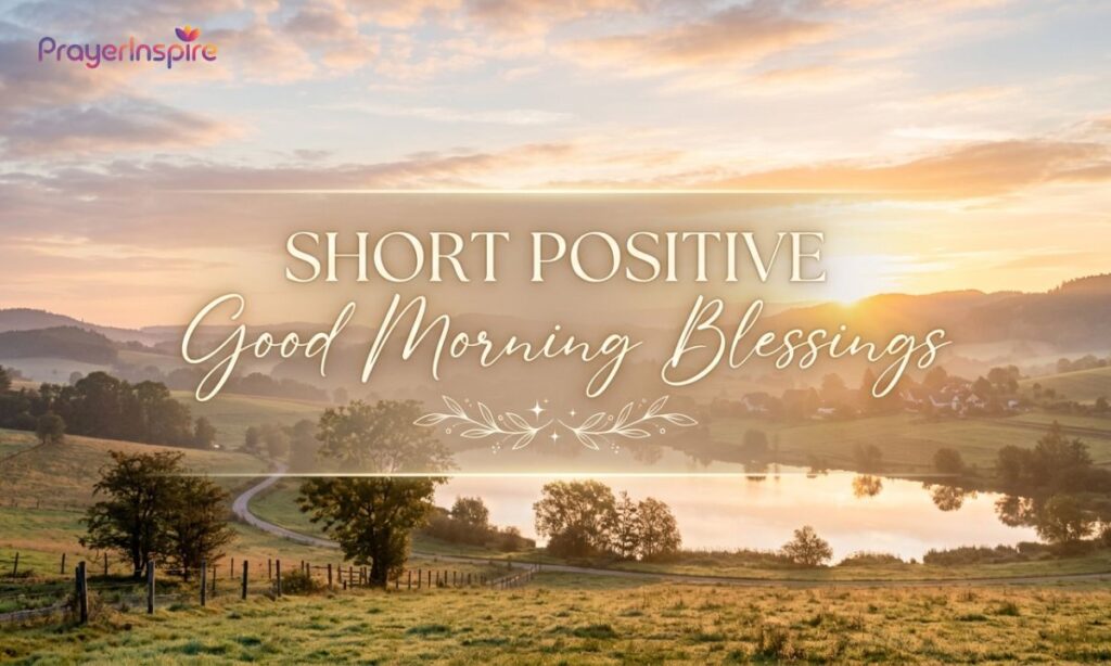 Short Positive Good Morning Blessings