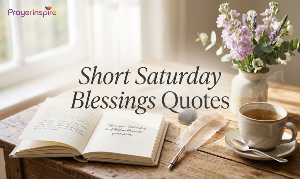 Short Saturday Blessings Quotes