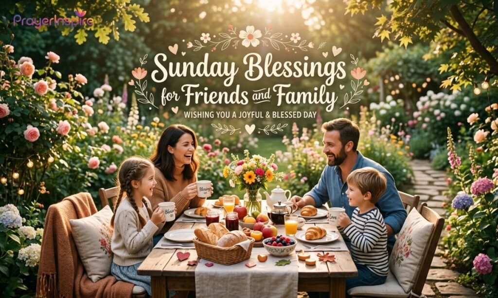 Sunday Blessings for Friends and Family