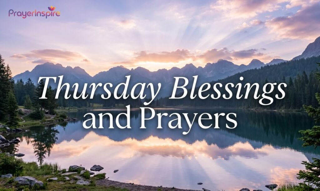 Thursday Blessings and Prayers