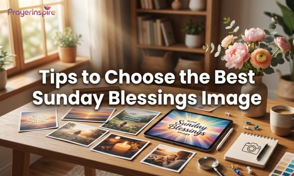 Tips to Choose the Best Sunday Blessings Image