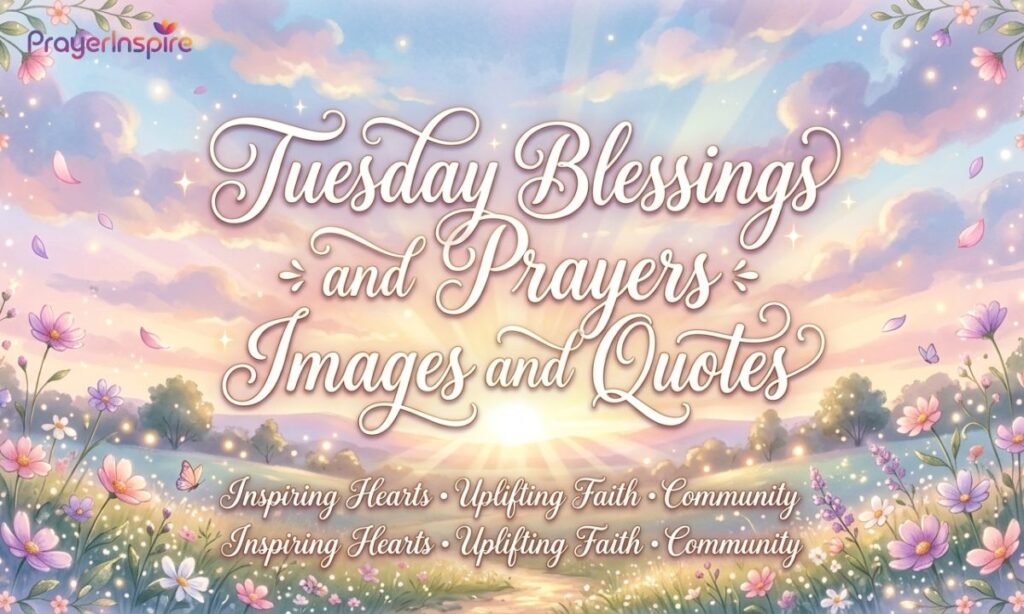 Tuesday Blessings and Prayers Images and Quotes