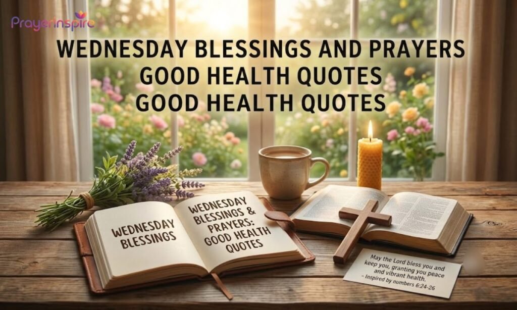 Wednesday Blessings and Prayers Good Health Quotes