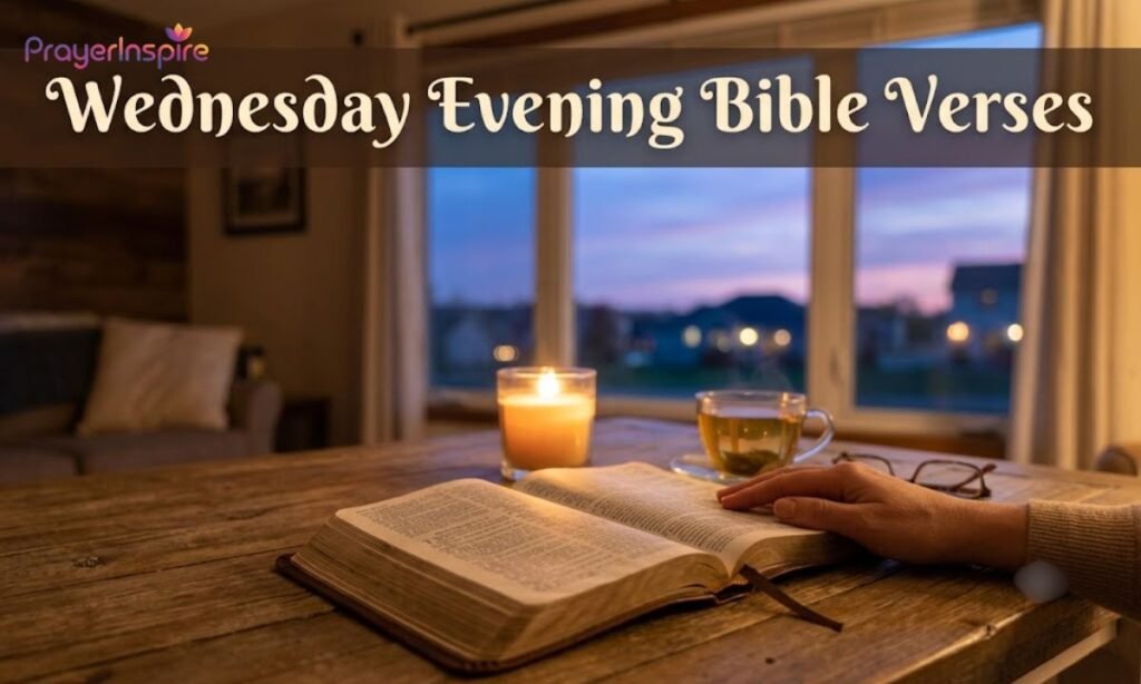 Wednesday Evening Bible Verses