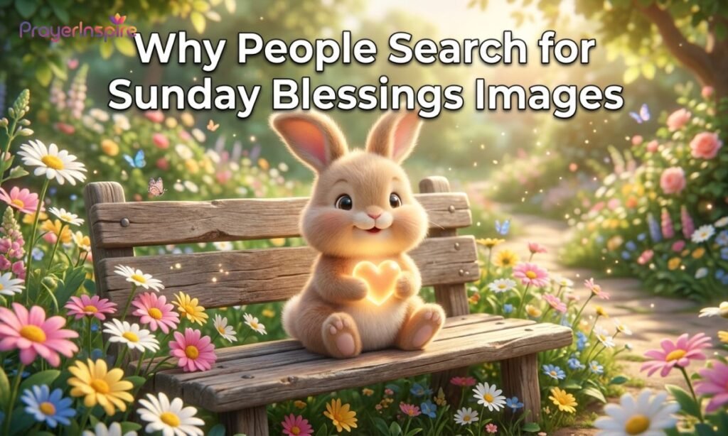 Why People Search for Sunday Blessings Images
