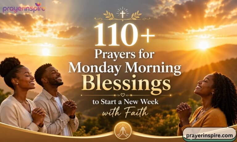 110+ Prayers for Monday Morning Blessings to Start a New Week with Faith