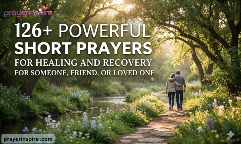 126+ Powerful Short Prayers For Healing And Recovery For Someone, Friend, Or Loved One