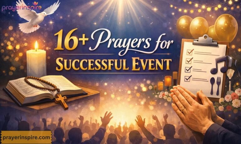 16+ Prayers for Successful Event