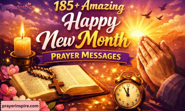 185+ Amazing Happy New Month Prayer Messages