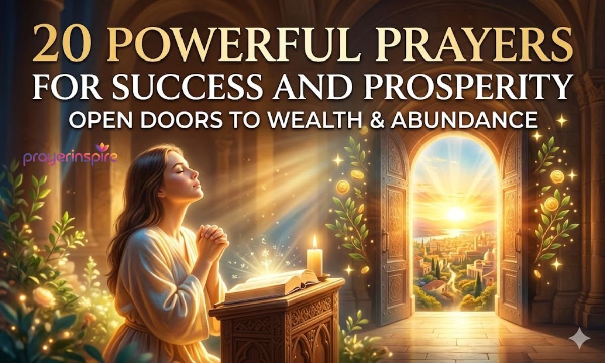 20 Powerful Prayers for Success and Prosperity - Open Doors to Wealth ...
