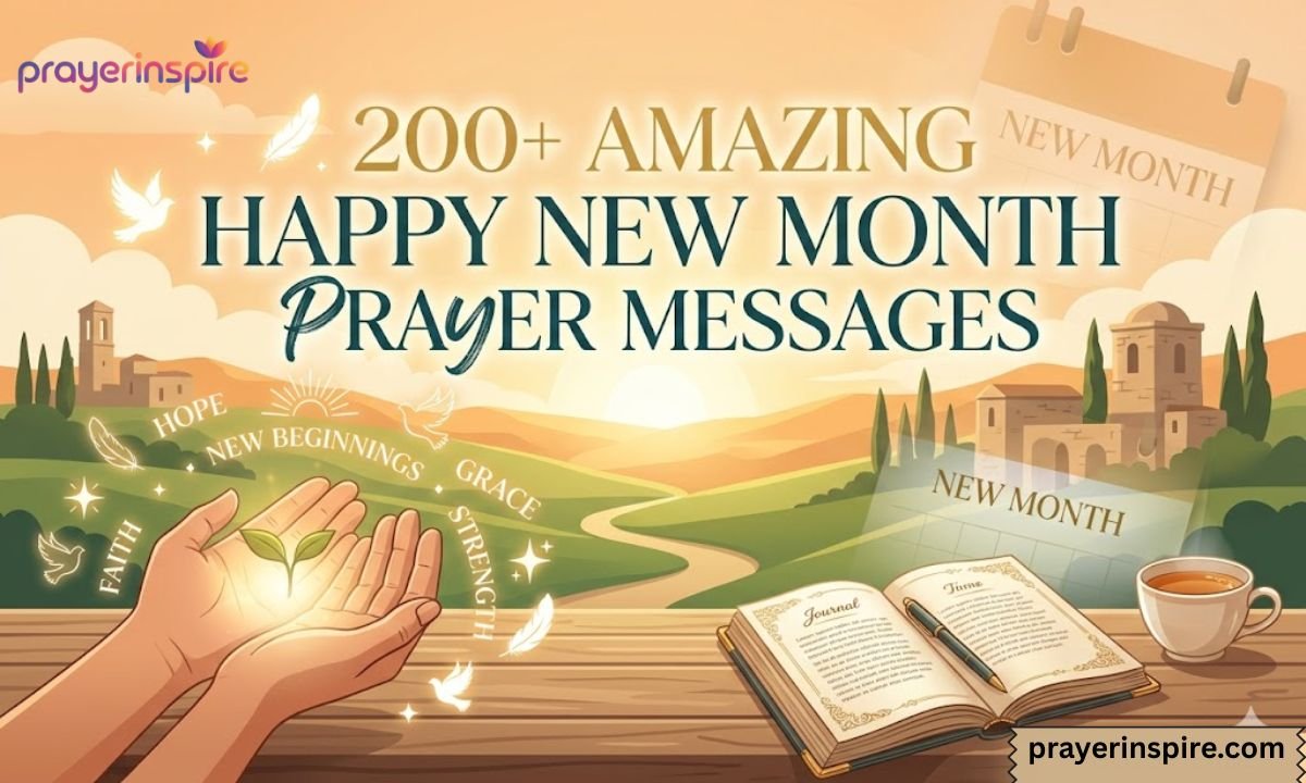 200+ Amazing Happy New Month Prayer Messages
