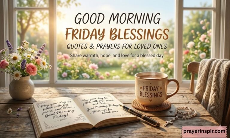 209+ Good Morning Friday Blessings Quotes and Prayers for Loved Ones