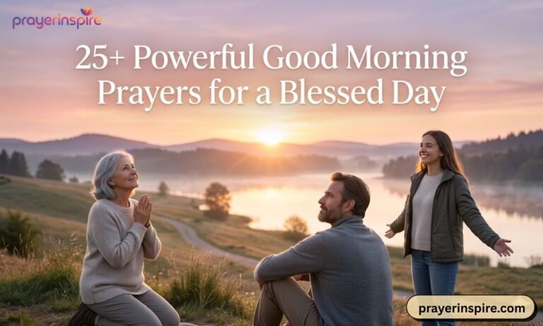 25+ Powerful Good Morning Prayers for a Blessed Day