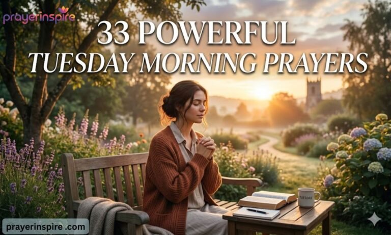 33 Powerful Tuesday Morning Prayers