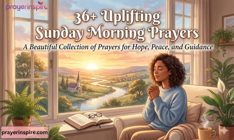 36+ Uplifting Sunday Morning Prayers