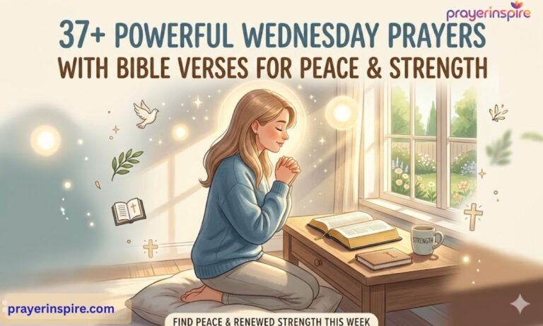 37+ Powerful Wednesday Prayers with Bible Verses for Peace & Strength