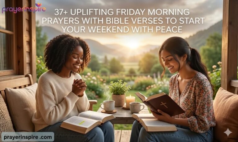 37+ Uplifting Friday Morning Prayers with Bible Verses to Start Your Weekend with Peace