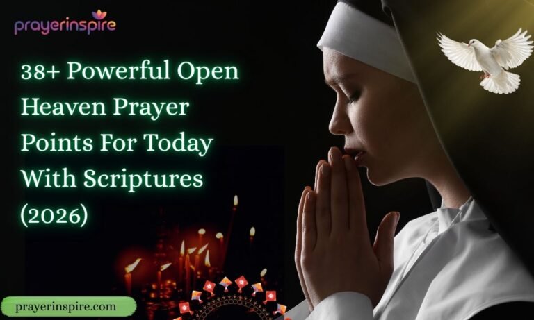 38+ Powerful Open Heaven Prayer Points For Today With Scriptures (2026)