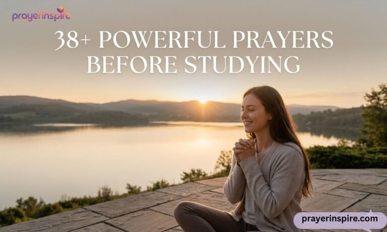 38+ Powerful Prayers Before Studying