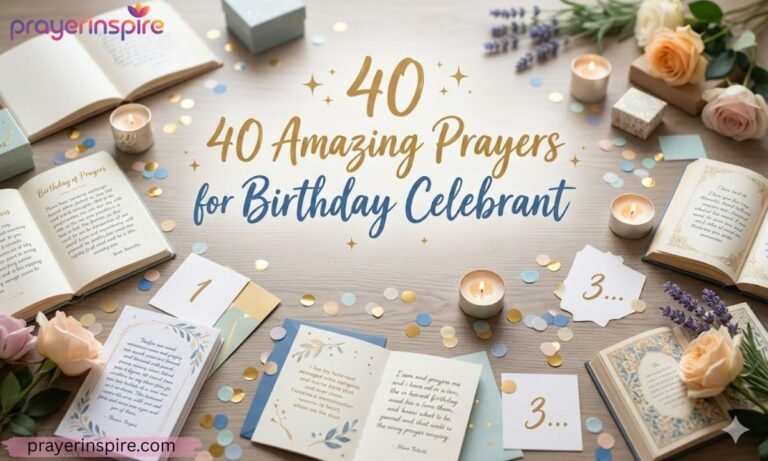40 Amazing Prayers for Birthday Celebrant