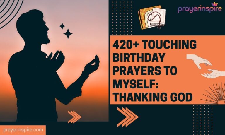 420+ Touching Birthday Prayers to Myself: Thanking God