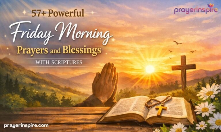 57+ Powerful Friday Morning Prayers and Blessings with Scriptures