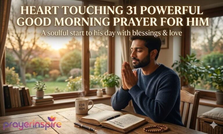 Heart Touching 31 Powerful Good Morning Prayer For Him