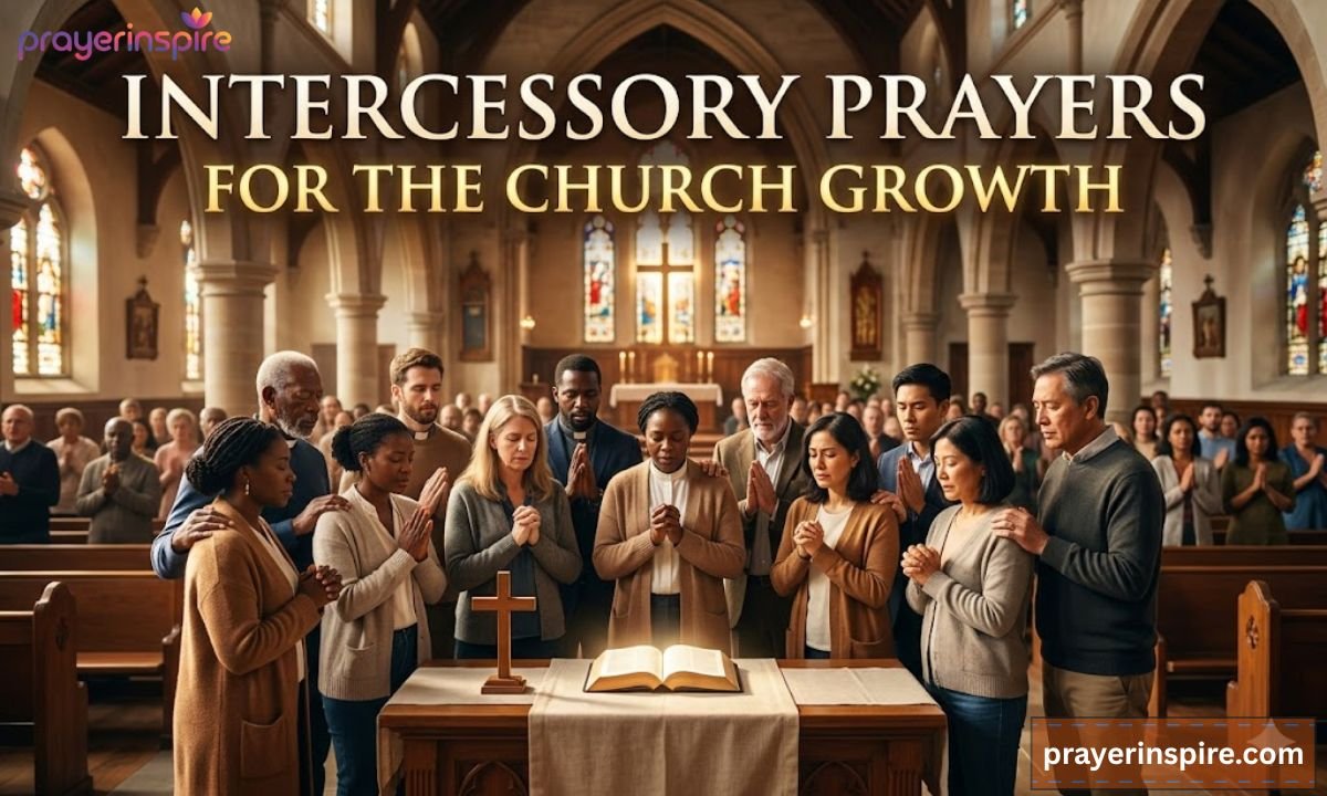 52+ Powerful Intercessory Prayers for The Church with Scriptures